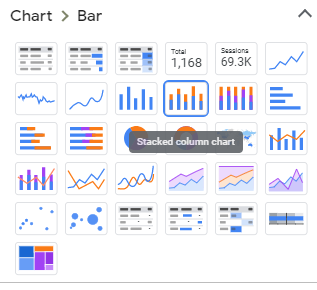 Stacked Column Chart